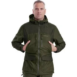 Online Chasse Jacke Herren (Olive Night Melange) Outdoor- & Angel-Jacken