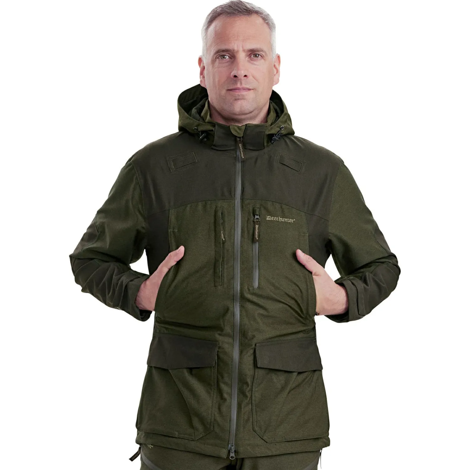 Online Chasse Jacke Herren (Olive Night Melange) Outdoor- & Angel-Jacken