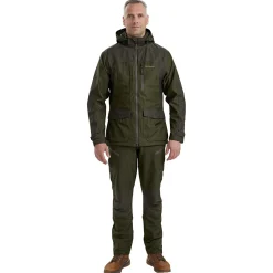 Online Chasse Jacke Herren (Olive Night Melange) Outdoor- & Angel-Jacken