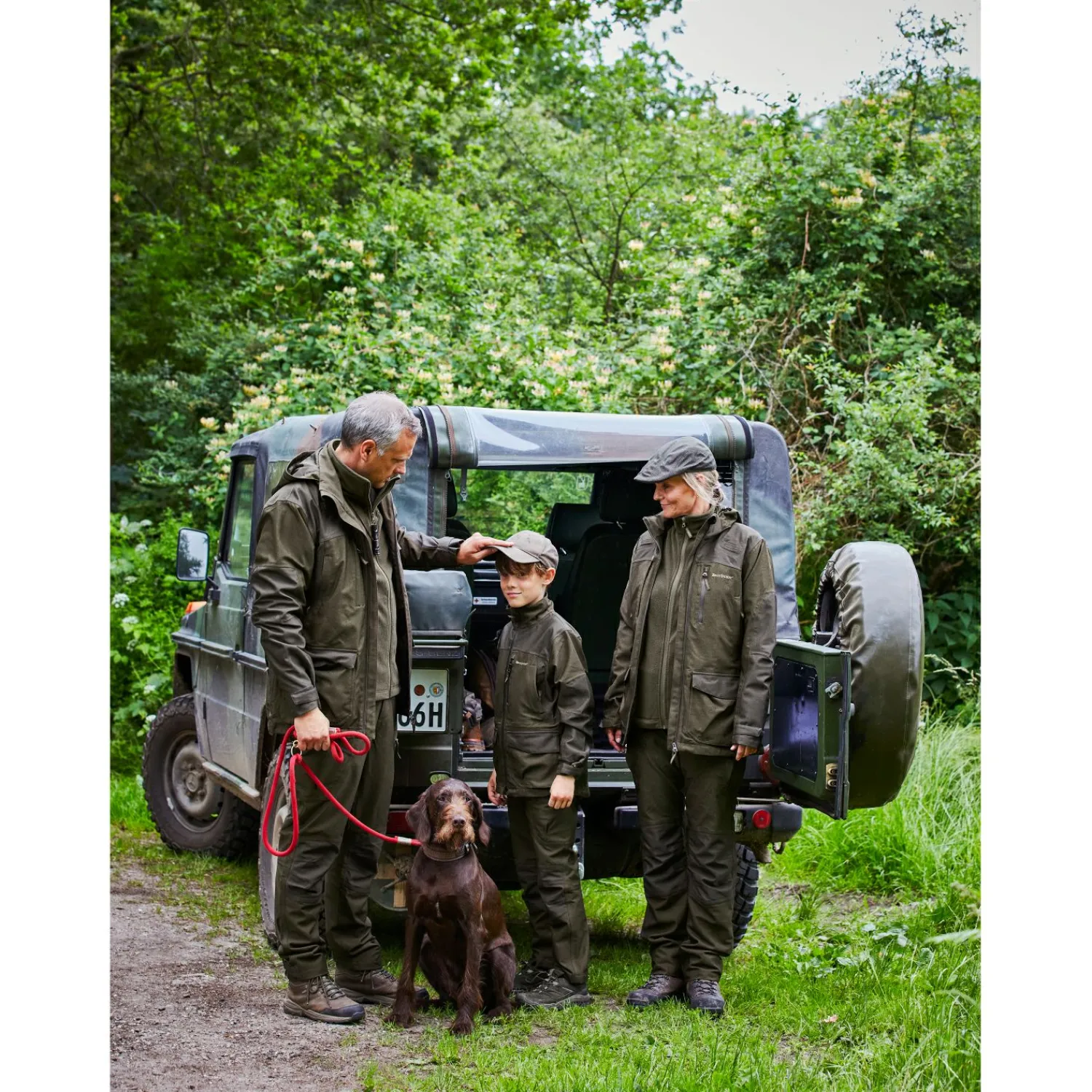 Online Chasse Jacke Herren (Olive Night Melange) Outdoor- & Angel-Jacken