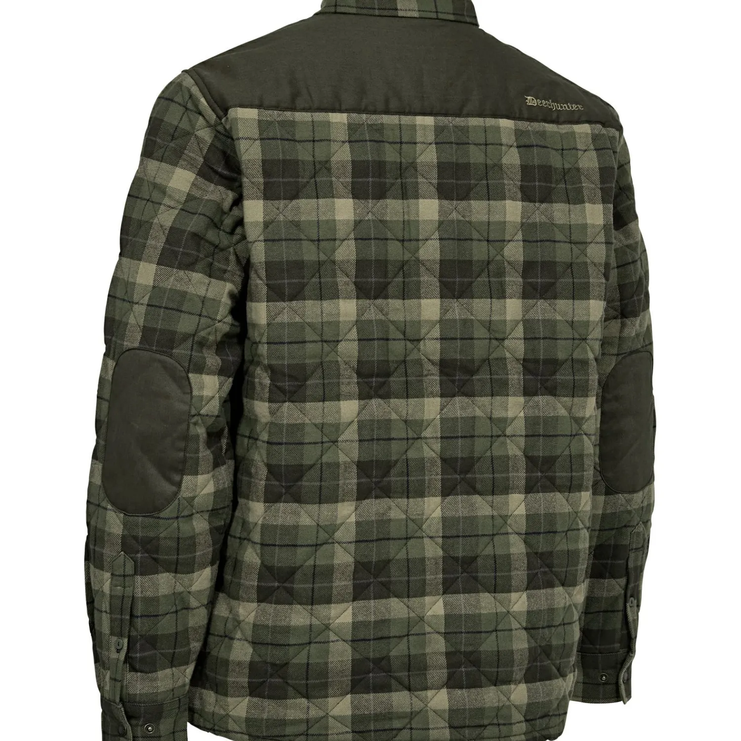 Best Elbert gefütterte Hemdjacke Herren (Green Check) Outdoor- & Angel-Jacken