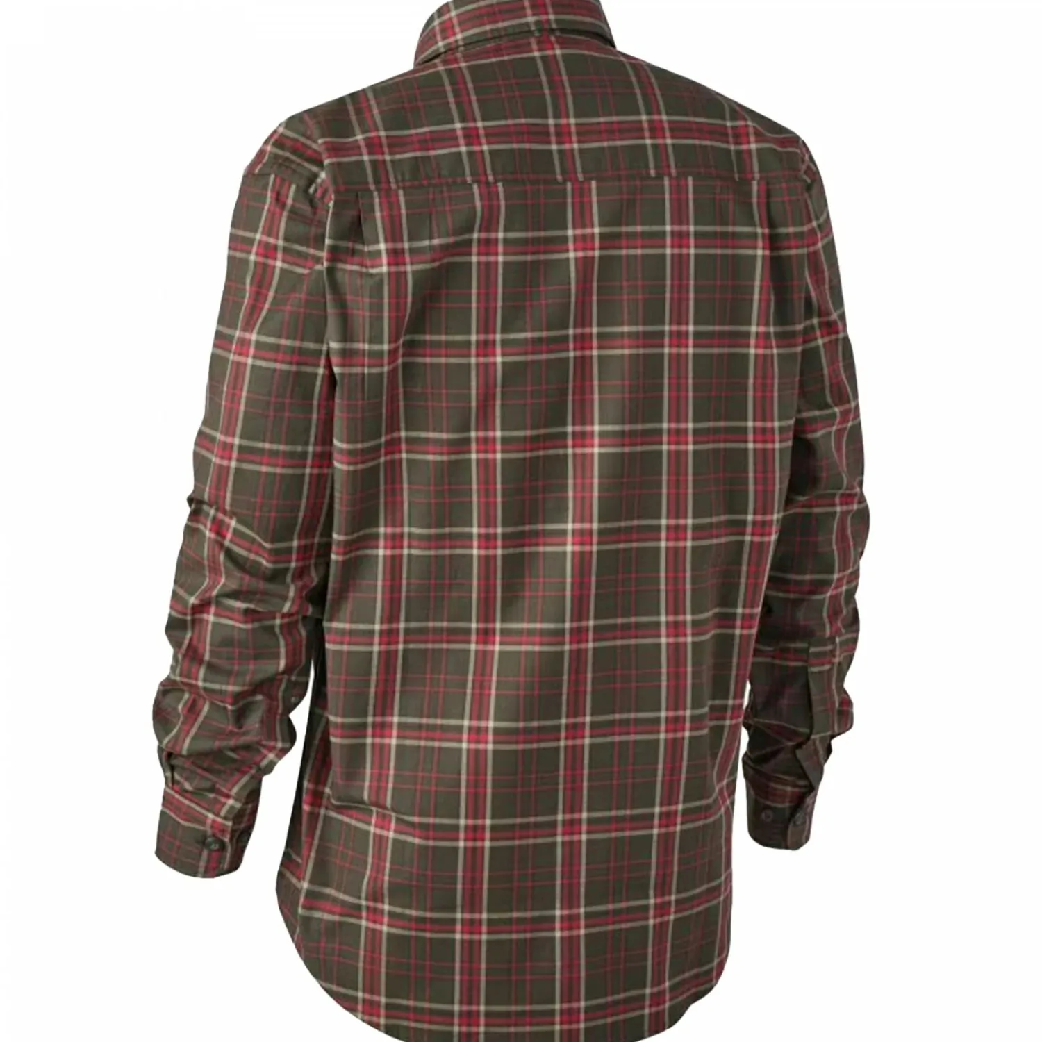 Eli Hemd Herren (Green Check) Outdoor- & Angelhemden