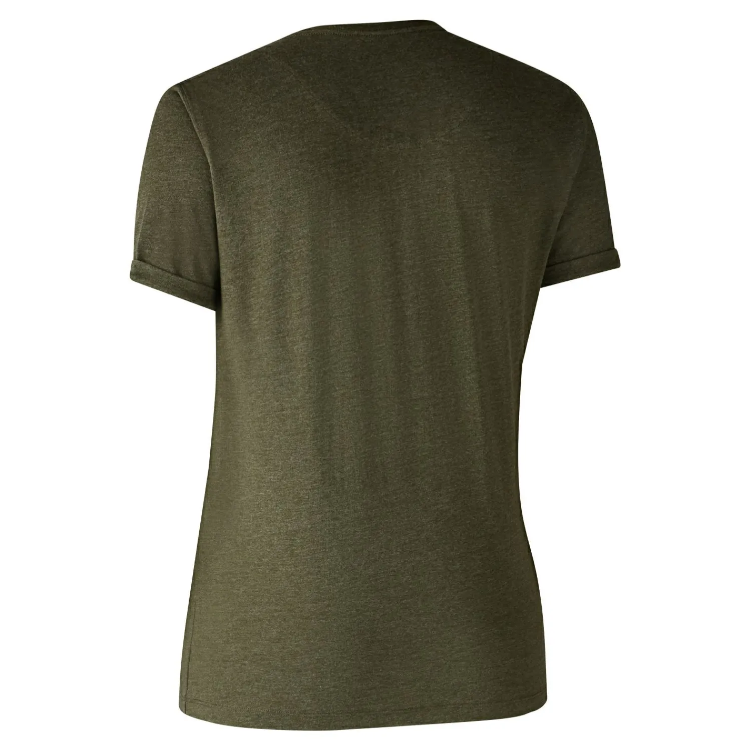 Online 2er-Pack Ladies Basis T-Shirts Damen (Adventure Green Melange) Damen Damen Angelshirts & -Oberteile