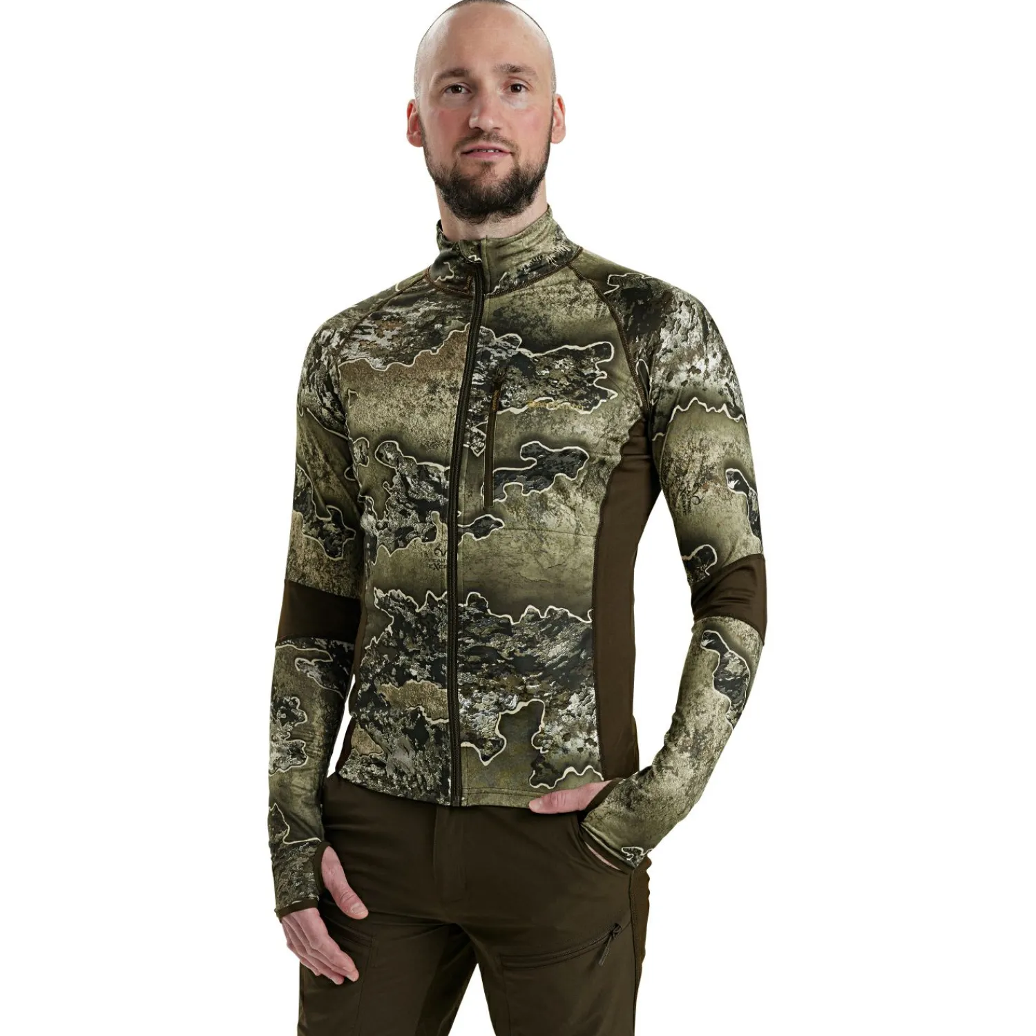 Clearance Excape Insulated Cardigan Herren (Realtree Excape™) Outdoor- & Angel-Jacken