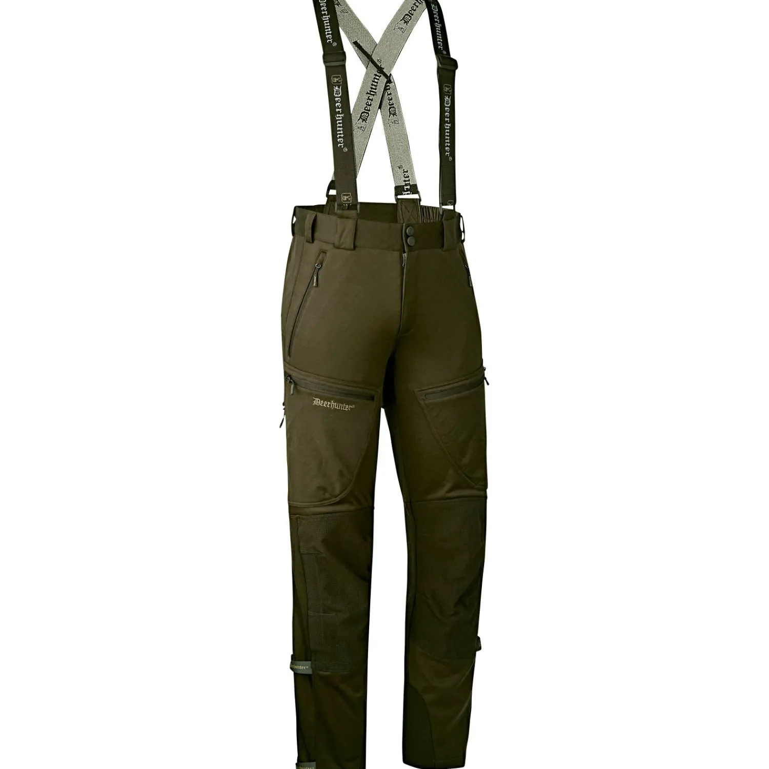 Deerhunter Excape Softshell Hose Herren (Art Green)< Outdoor- & Angler-Cargohosen