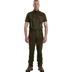 Deerhunter Excape Softshell Hose Herren (Art Green)< Outdoor- & Angler-Cargohosen
