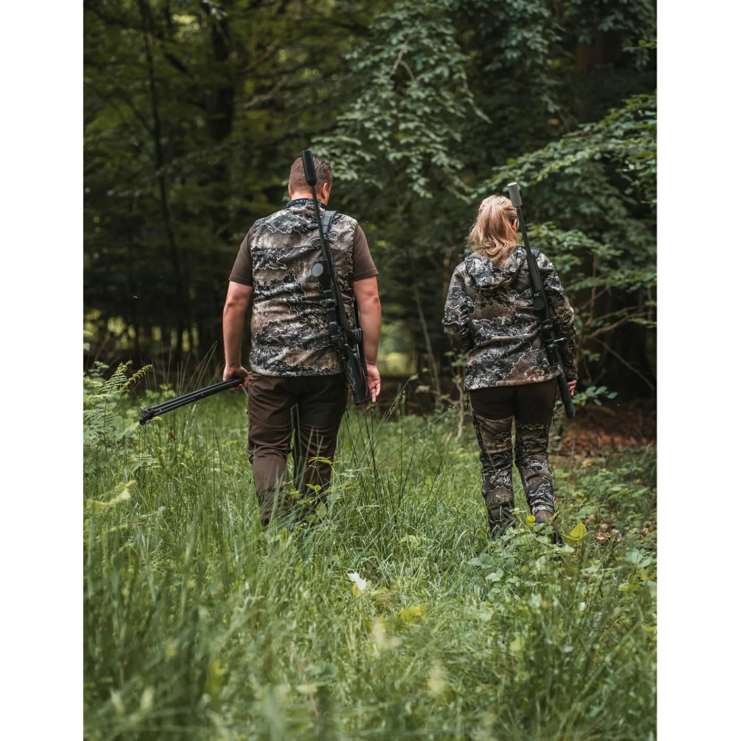 Deerhunter Excape Softshell Hose Herren (Art Green)< Outdoor- & Angler-Cargohosen