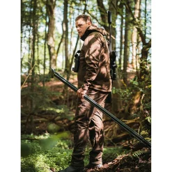 Deerhunter Excape Softshell Hose Herren (Art Green)< Outdoor- & Angler-Cargohosen
