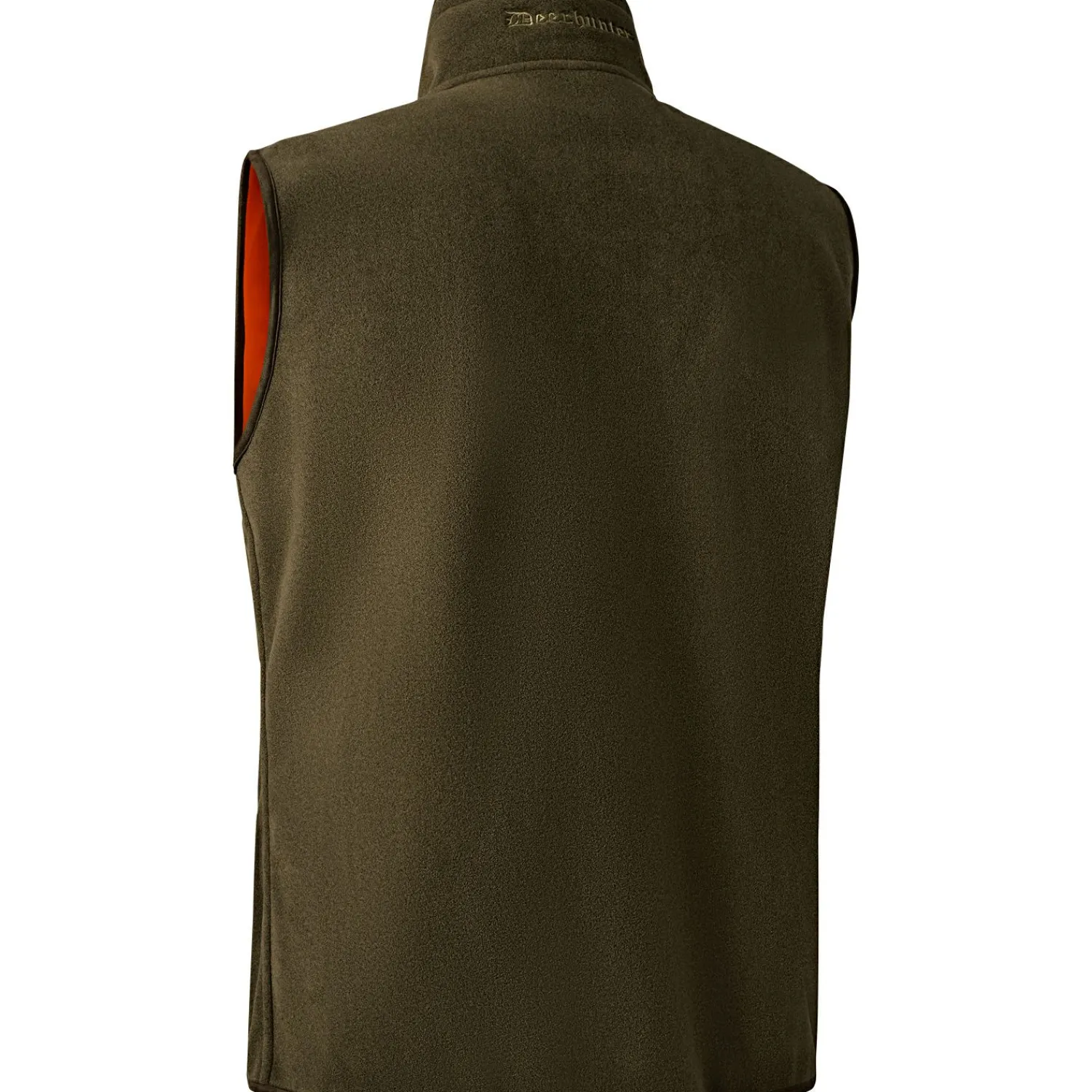 Best Gamekeeper Fleeceweste Herren, wendbar (Safety Orange) Outdoor- & Anglerwesten