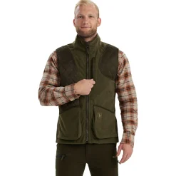 Deerhunter Gamekeeper Shooting Weste Herren (Graphite Green)< Outdoor- & Anglerwesten