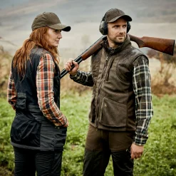 Deerhunter Gamekeeper Shooting Weste Herren (Graphite Green)< Outdoor- & Anglerwesten