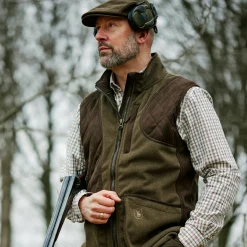 Deerhunter Gamekeeper Shooting Weste Herren (Graphite Green)< Outdoor- & Anglerwesten