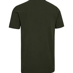 Deerhunter Griffin T-Shirt Herren (Forest Ember)< Angelshirts & Angel-Oberteile