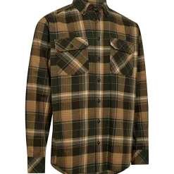Deerhunter Hayden Hemd Herren (Green Check)< Outdoor- & Angelhemden
