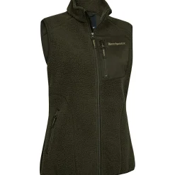 Deerhunter Lady Atlas Fleeceweste Damen (Forest Green)<Damen Damen Angeljacken & -Westen