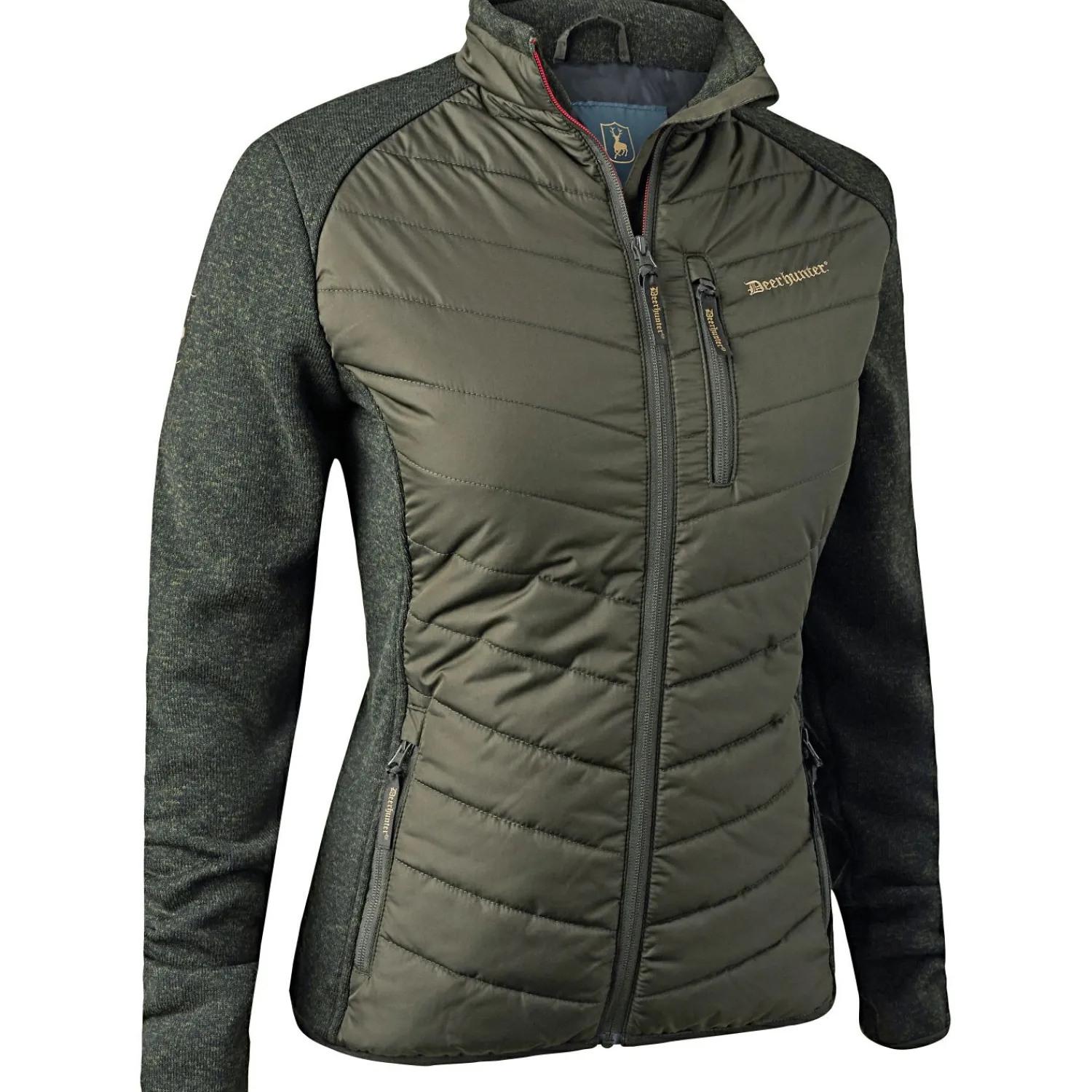 Deerhunter Lady Caroline wattierte Jacke Damen (Timber)<Damen Damen Angeljacken & -Westen