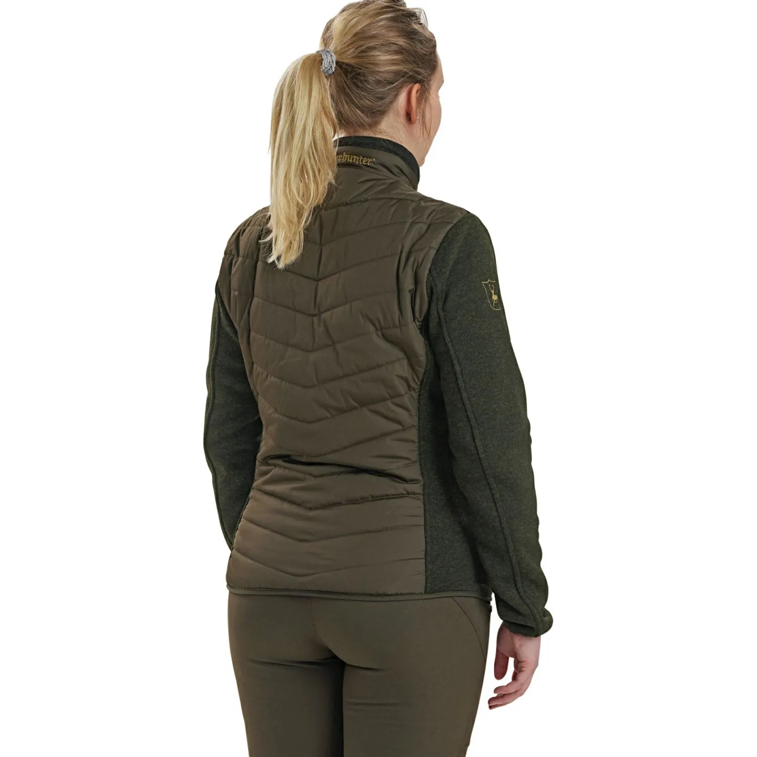 Deerhunter Lady Caroline wattierte Jacke Damen (Timber)<Damen Damen Angeljacken & -Westen