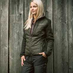 Deerhunter Lady Caroline wattierte Jacke Damen (Timber)<Damen Damen Angeljacken & -Westen