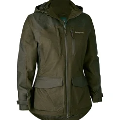 Deerhunter Lady Chasse Jacke Damen (Olive Night Melange)<Damen Damen Angeljacken & -Westen