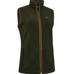 Deerhunter Lady Cumbria Fleeceweste Damen (Forest Ember)<Damen Damen Angeljacken & -Westen