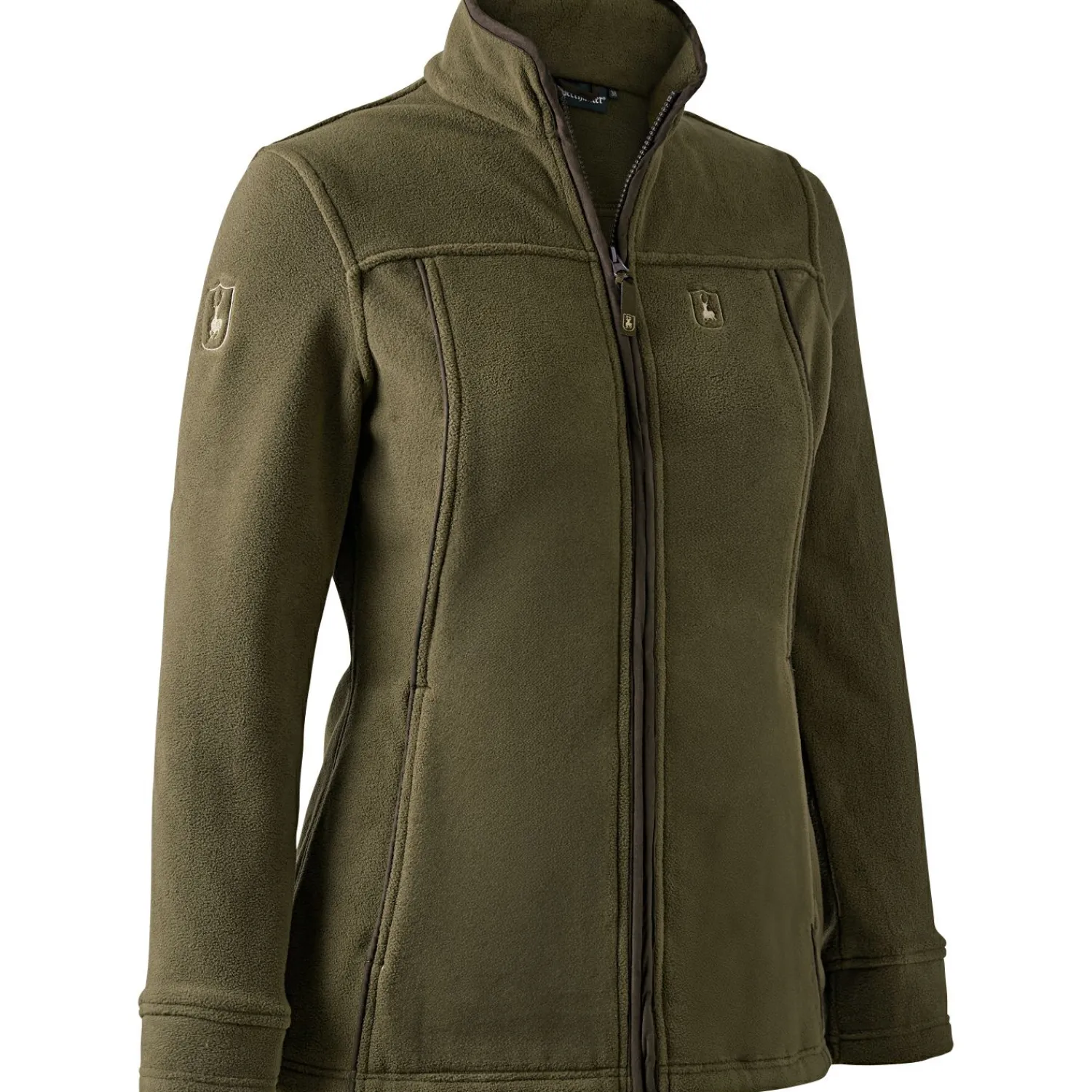 Discount Lady Eagle Fleecejacke Damen (Tarmac Green) Damen Damen Angeljacken & -Westen