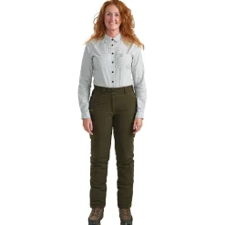 Deerhunter Lady Eagle Winter Hose Damen (Tarmac Green)<Damen Damen Angelhosen