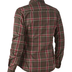 Deerhunter Lady Elena Hemd Damen (Green Check)<Damen Damen Angelshirts & -Oberteile
