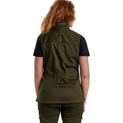 Deerhunter Lady Excape Softshell Weste Damen (Art Green)<Damen Damen Angeljacken & -Westen