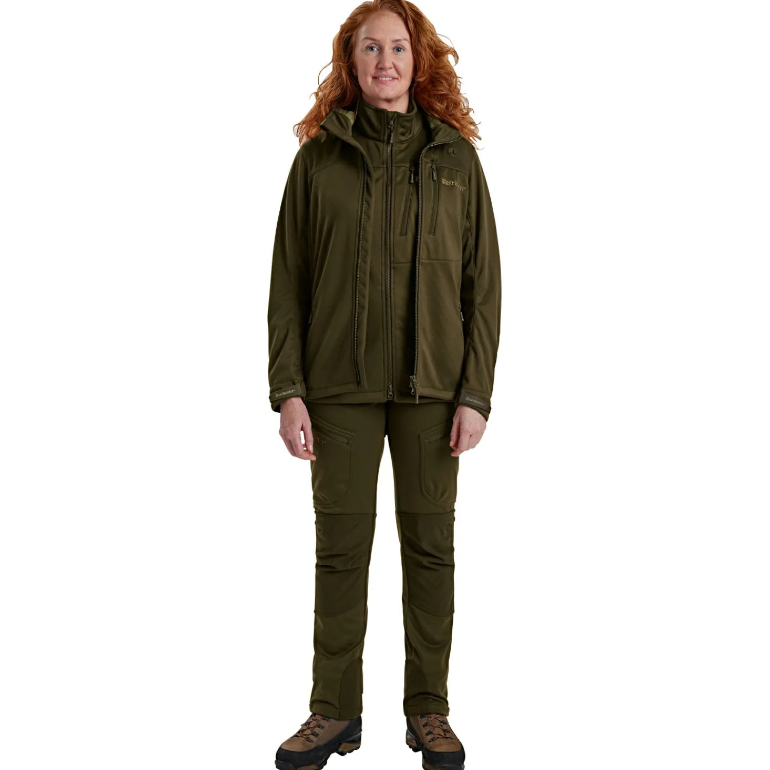 Online Lady Excape Softshell Jacke Damen (Art Green) Damen Damen Angeljacken & -Westen