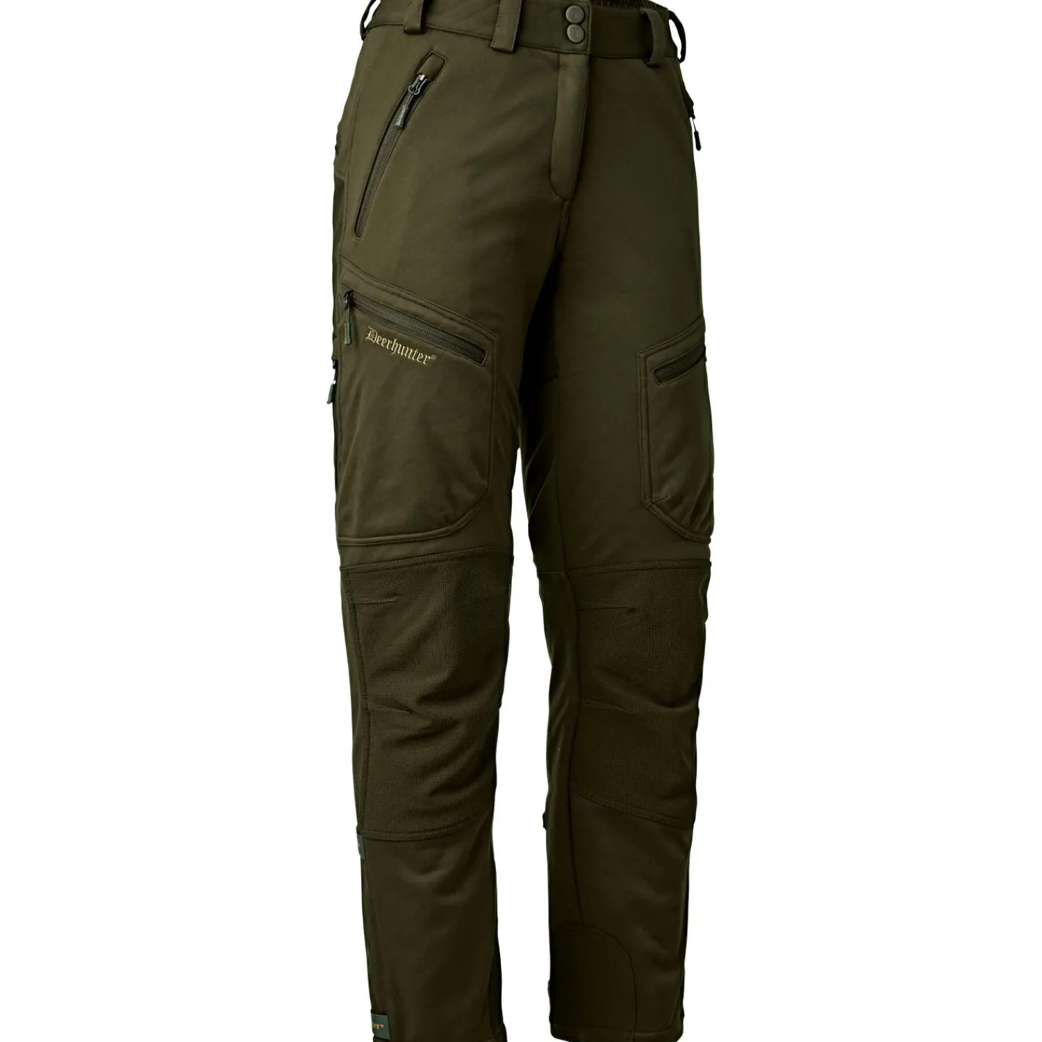 Best Lady Excape Softshell Hose Damen (Art Green) Damen Damen Angelhosen