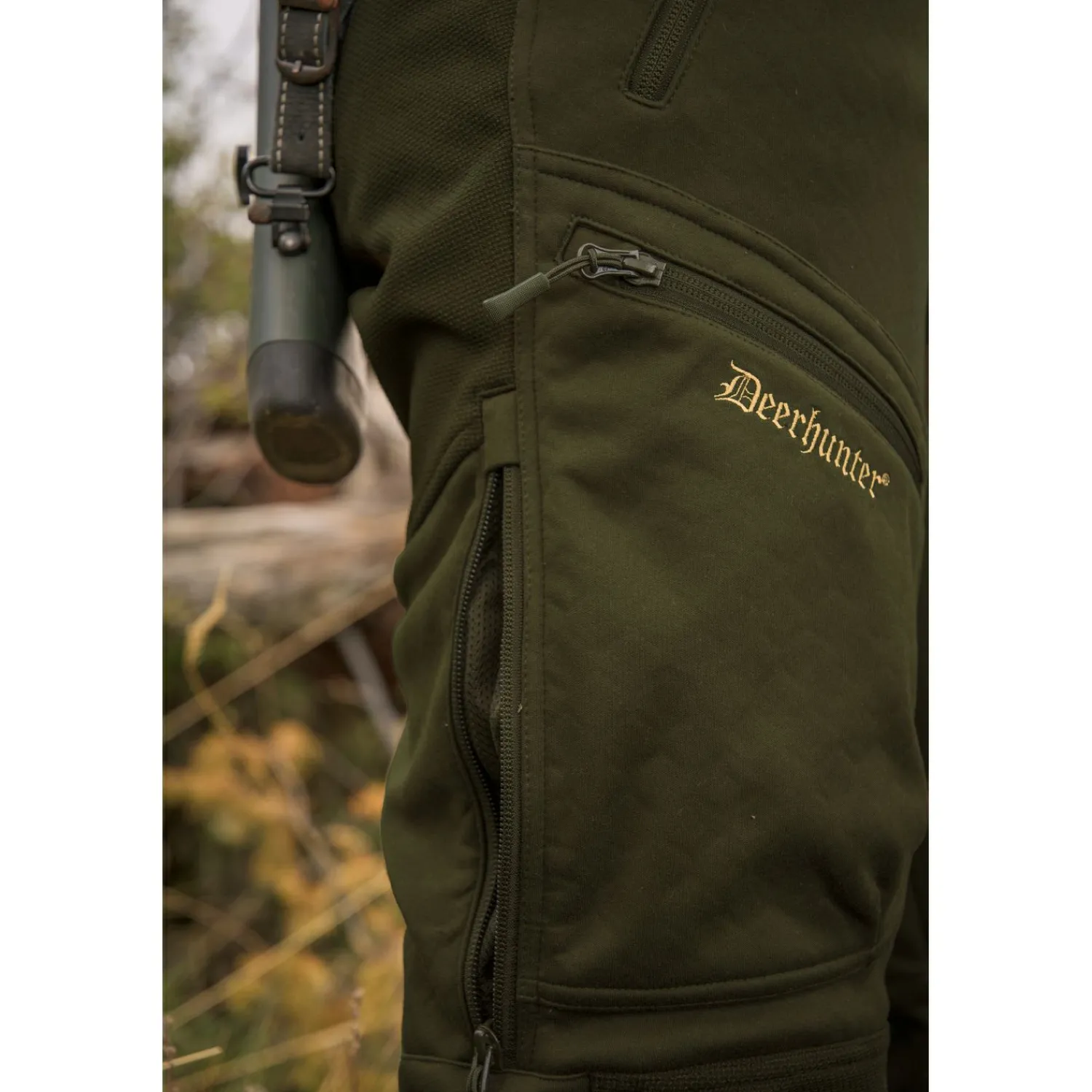 Best Lady Excape Softshell Hose Damen (Art Green) Damen Damen Angelhosen