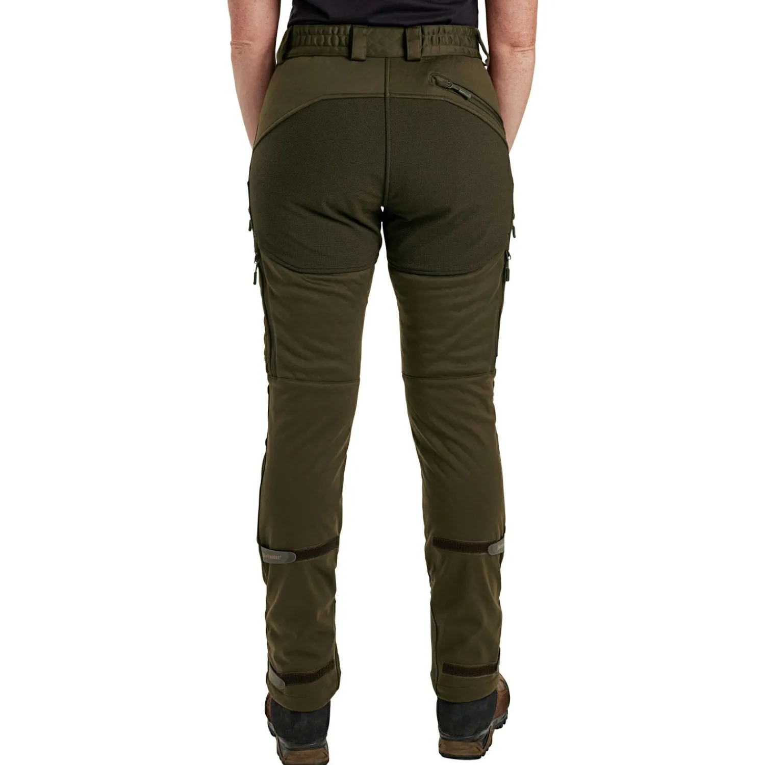 Best Lady Excape Softshell Hose Damen (Art Green) Damen Damen Angelhosen