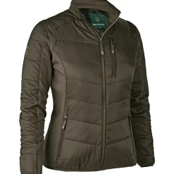 Deerhunter Lady Heat wattierte Jacke Damen (Wood)<Damen Damen Angeljacken & -Westen