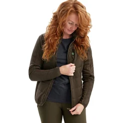 Deerhunter Lady Heat wattierte Jacke Damen (Wood)<Damen Damen Angeljacken & -Westen