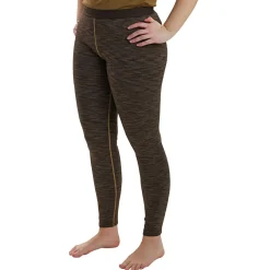 Deerhunter Lady Insulated Leggings Damen (Brown Melange)< Outdoor- & Angel-Unterwäsche