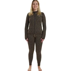 Sale Lady Insulated Fleece Damen (Brown Melange) Outdoor- & Angel-Unterwäsche