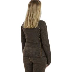 Sale Lady Insulated Fleece Damen (Brown Melange) Outdoor- & Angel-Unterwäsche