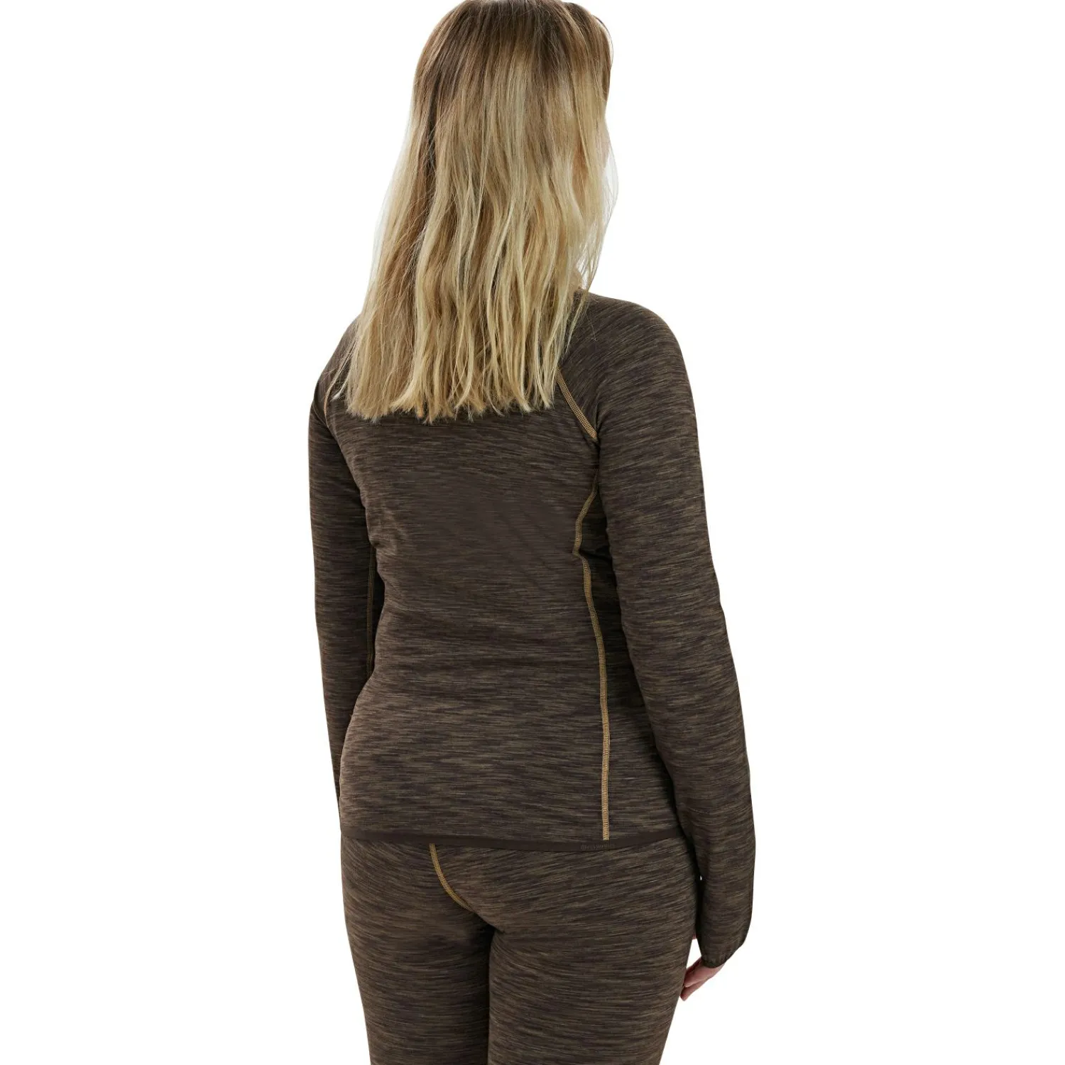 Sale Lady Insulated Fleece Damen (Brown Melange) Outdoor- & Angel-Unterwäsche