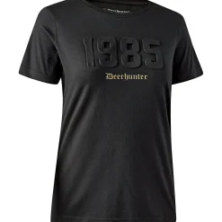 Deerhunter Lady Jubilee T-Shirt Damen (Black)<Damen Damen Angelshirts & -Oberteile