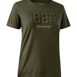 Deerhunter Lady Jubilee T-Shirt Damen (Timber)<Damen Damen Angelshirts & -Oberteile
