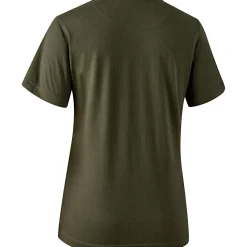 Deerhunter Lady Jubilee T-Shirt Damen (Timber)<Damen Damen Angelshirts & -Oberteile