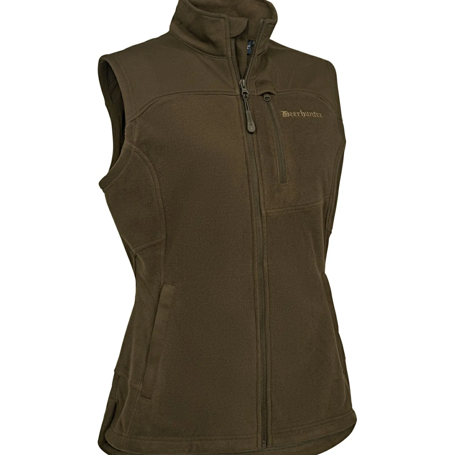 Deerhunter Lady Muflon Pro Fleeceweste Damen (Art Green)<Damen Damen Angeljacken & -Westen