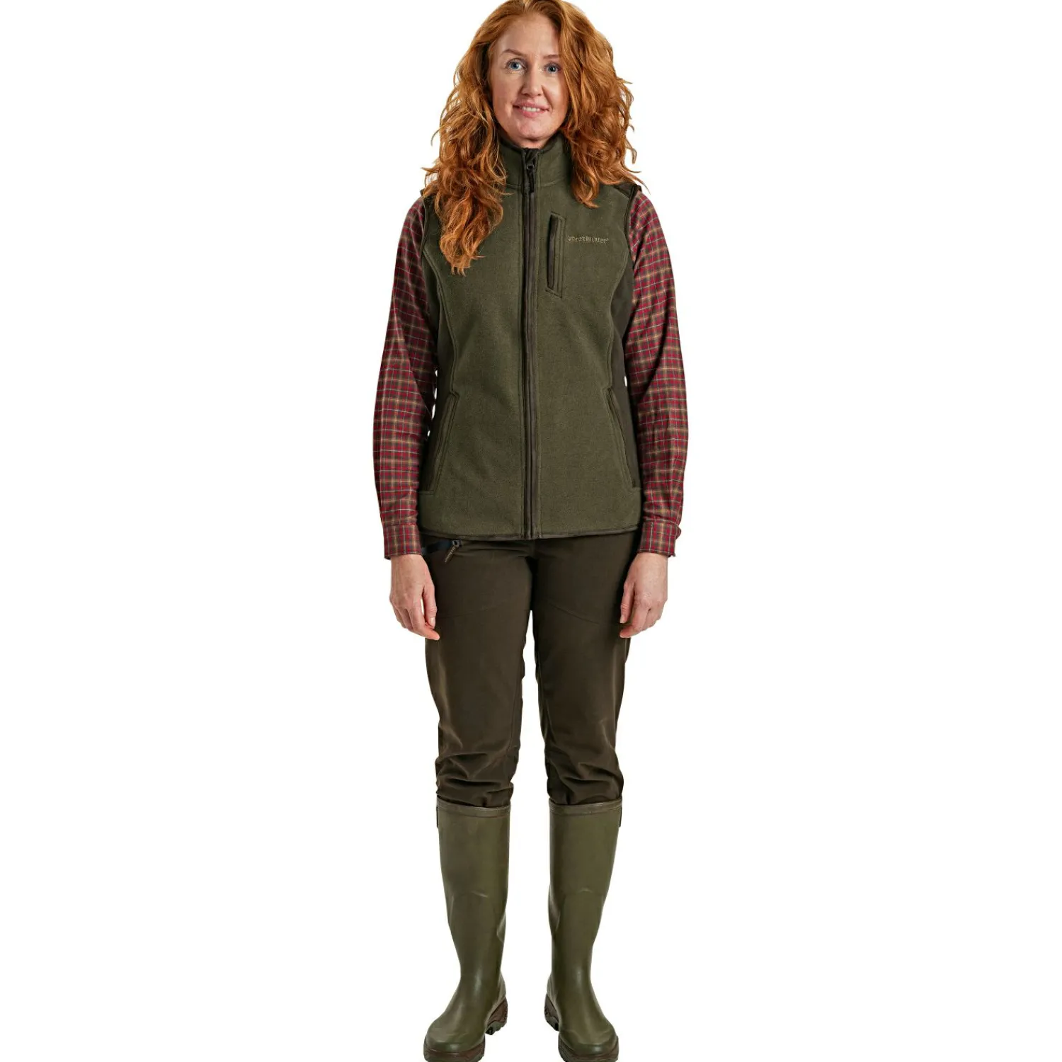 Lady Pam Bonded Fleeceweste Damen (Graphite Green) Damen Damen Angeljacken & -Westen