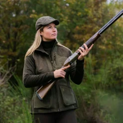 Deerhunter Lady Pam Shooting Weste Damen (Graphite Green)<Damen Damen Angeljacken & -Westen