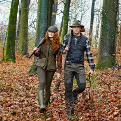Deerhunter Lady Pam Shooting Weste Damen (Graphite Green)<Damen Damen Angeljacken & -Westen