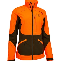 New Lady Rogaland Softshell Jacke Damen (Safety Orange) Damen Damen Angeljacken & -Westen