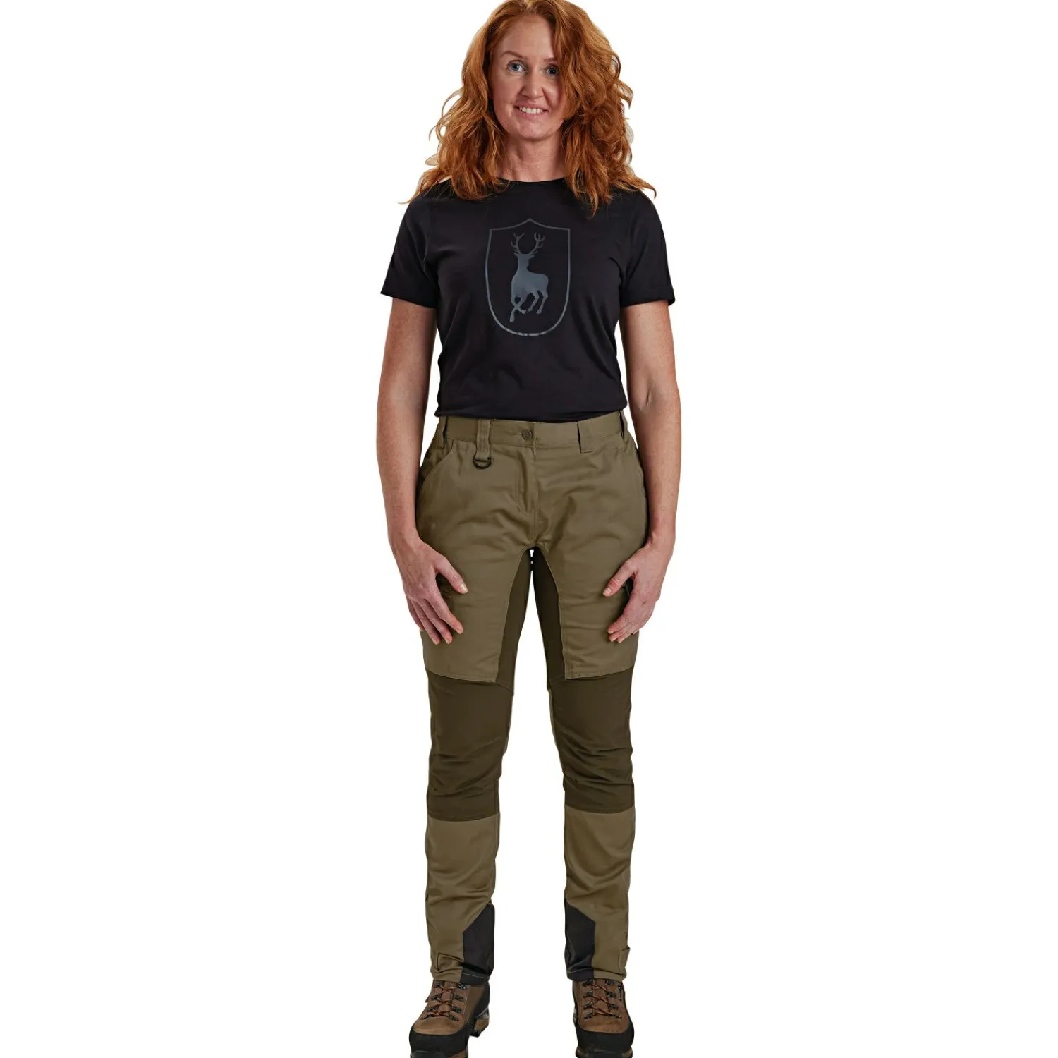 Deerhunter Lady Roja Hose Damen (Driftwood)<Damen Damen Angelhosen