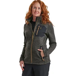 Sale Lady Sarek Strickjacke Damen (Dark Grey Melange) Damen Damen Angeljacken & -Westen