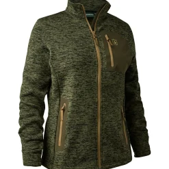 New Lady Sarek Strickjacke Damen (Olive Night Melange) Damen Damen Angeljacken & -Westen