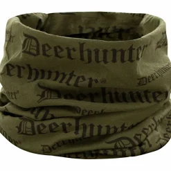 Deerhunter Logo Halsmanschette (Tarmac Green)< Outdoor- & Angel-Schals